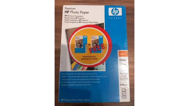 HP Photo Paper High Quality Glossy 240GR A6 10X15CM 120 sheets (60sh x 2) 1+1 free SA086A