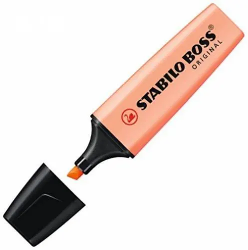 Stabilo Boss Hi-Lite Pastel Creamy Peach N.70/126