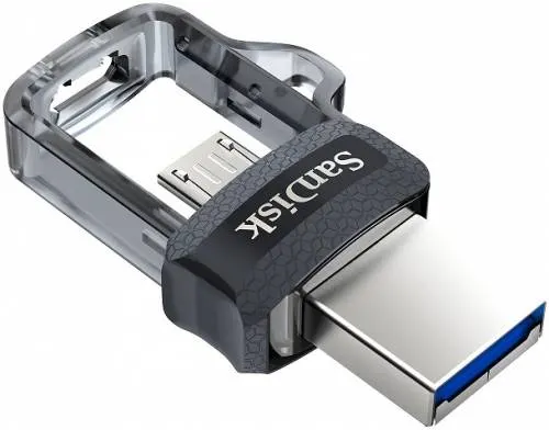 Sandisk Ultra Dual Drive m3.0 128GB Grey & Silver