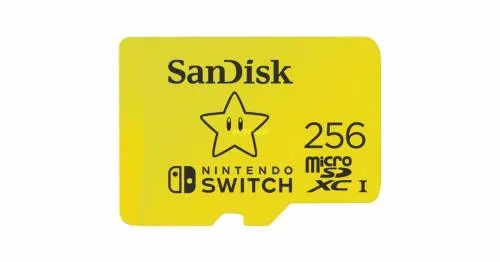 SanDisk 256GB microSDXC UHS-I-Memory-Card for Nintendo-Switch