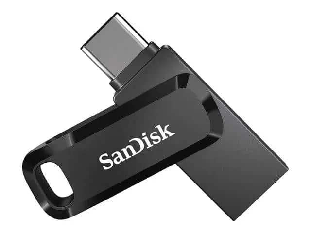 SanDisk 512GB Ultra Dual Drive Go Usb-C & Usb-A Black SDDDC3-512G-G46