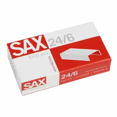 Sax Staples 24/6 P1000 Zing