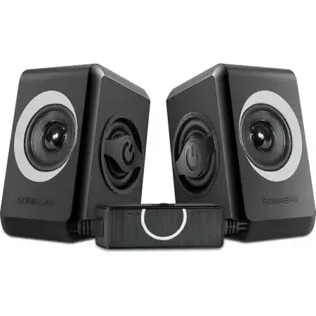 Sonicgear Quatro Speakers USB Grey 12WATTS