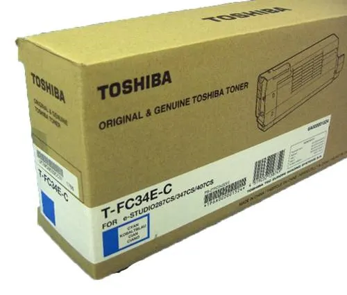 Toshiba Copier Toner T-FC34E-C Cyan