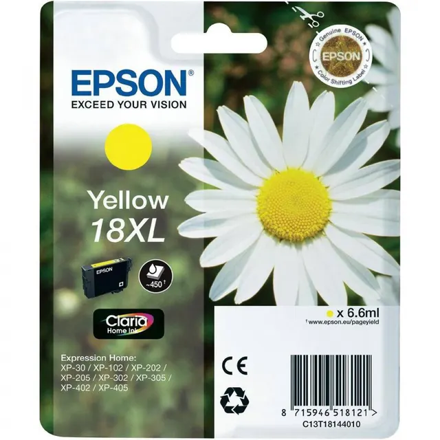 Epson Ink Cartridge 18XL Yellow