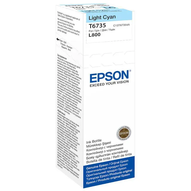 Epson Ink Bottle L.Cyan T6735