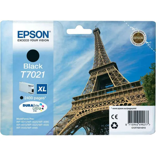 Epson Ink Cartridge T7021 Black
