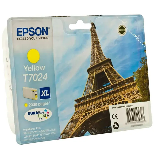 Epson Ink Cartridge T7024 Yellow