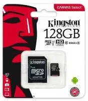 Kingston mSDHC CL10 128GB Canvas Sele SDCS/128GB