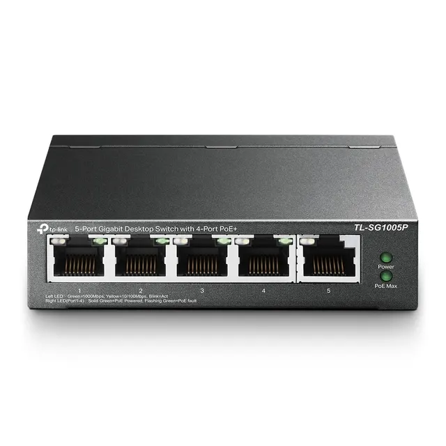 Tp-Link Switch 5-PORT 4 POE SG1005P