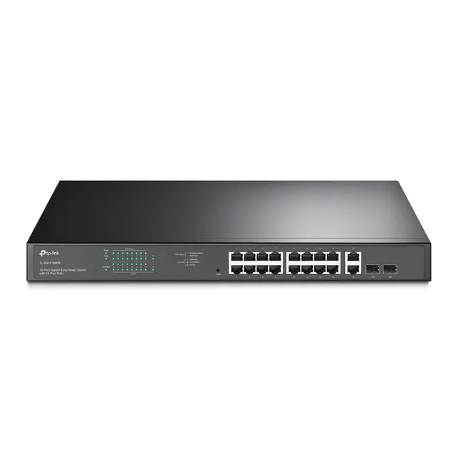 TP-Link JetStream 16-Port Gigabit POE Switch TL-SG1218MPE