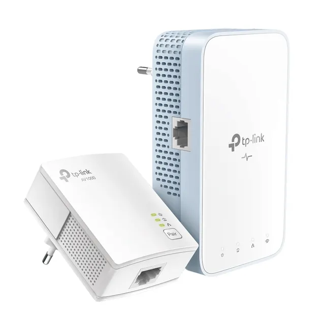 Tp-Link AV1000 Gigabit Powerline UK Plug Wi-Fi Kit TL-WPA7517KIT