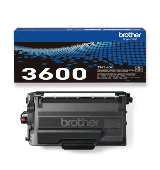 Brother Toner TN-3600 for HL-L5210/6410/6210/DCP-L5510/MFC-L5710/6710/6910/8390 3K