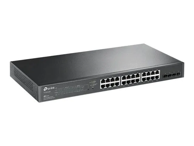 TP-Link JetStream 28-Port Gigabit Smart Switch with 24-Port POE TL-SG2428P
