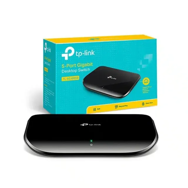 Tp-Link Switch 5-PORT 10/100/1000 Gigabit SG1005D