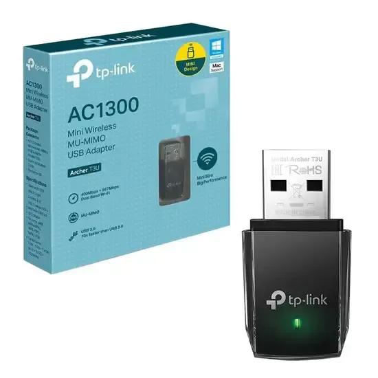 TP-Link Archer T3U AC1300 Mini Wireless Mu-Mimo USB Adapter