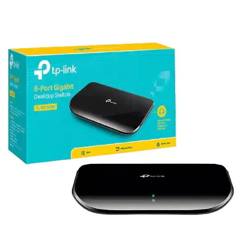 Tp-Link Switch 8-PORT Gigabit TL-SG1008D