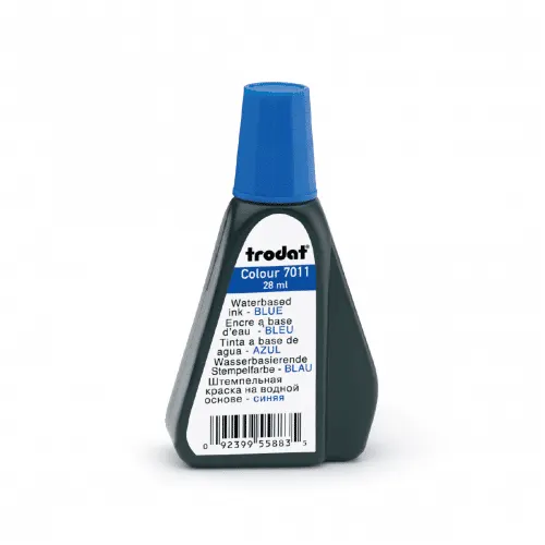 Trodat Ink Blue 28ML 7011