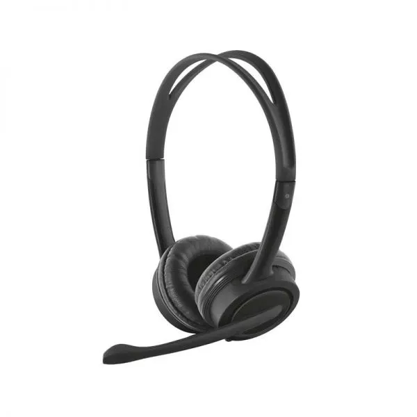 Trust Headset Black with Microphone 17591