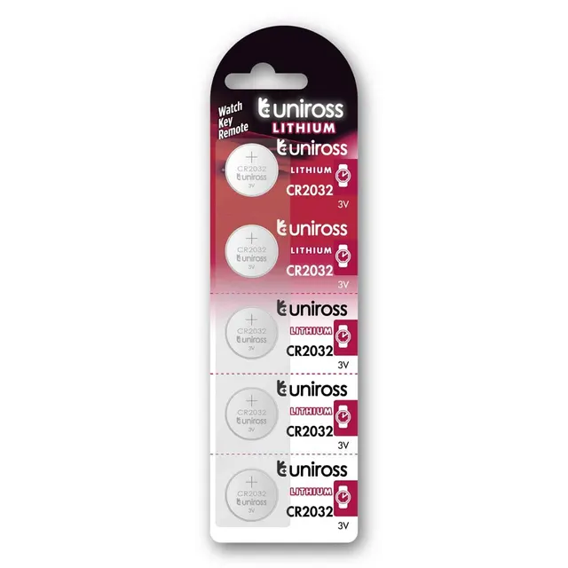 Unibross Battery CR2032 ( 5 Pack)