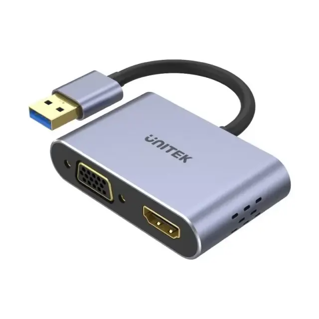 Unitek Converter Usb-A to Hdmi/Vga V1304A