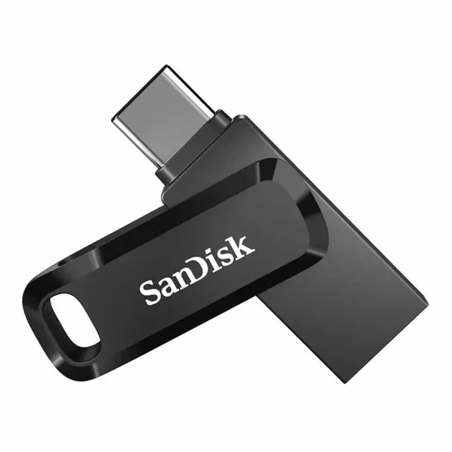 SanDisk 128GB Ultra Dual Drive Go Usb-C & Usb-A Black