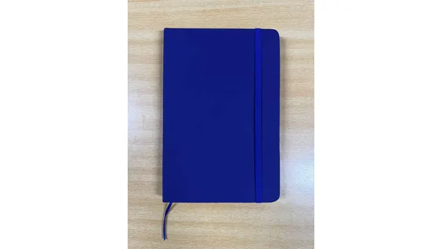 Executive Notebook 100 Sheets Hard Cover A5 Dark Blue