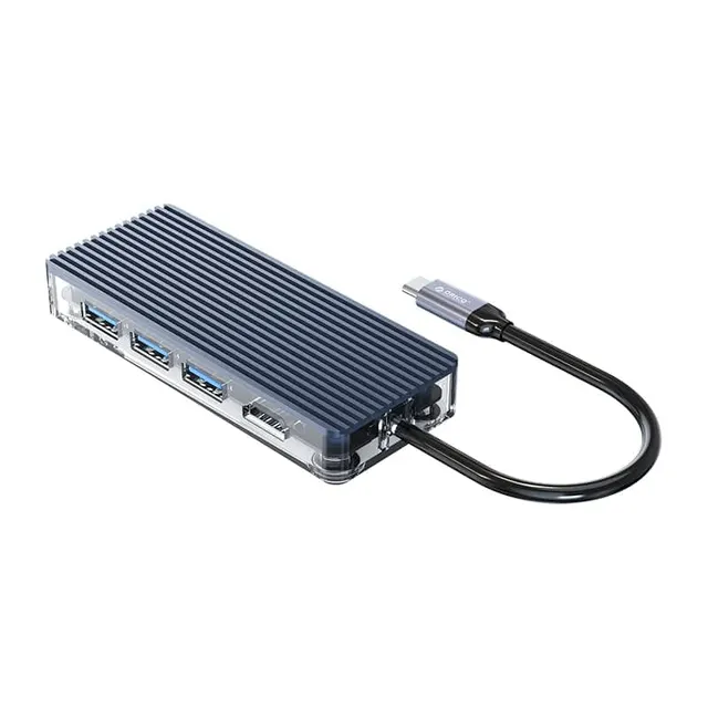 Orico Usb-C Docking Station USB3.0 4PORT Hdmi/Gb/Pd WB-6RJ