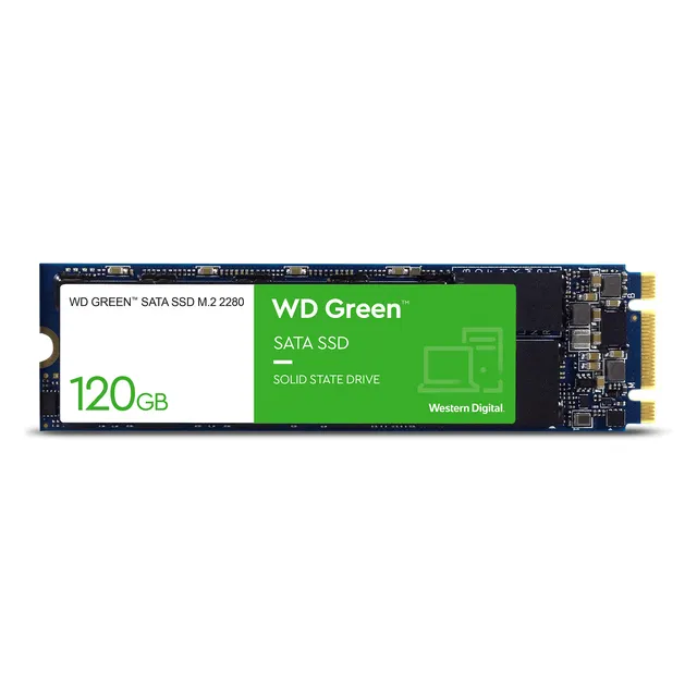 Western Digital SSD M.2 120GB 540/430 (Green)