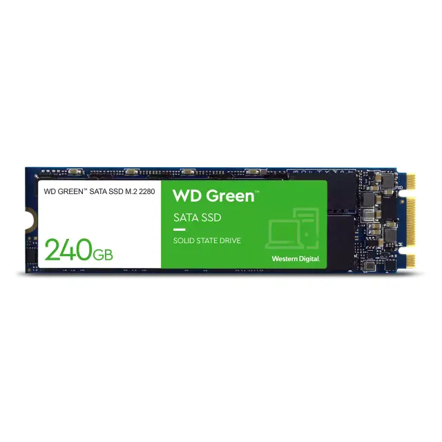 Western Digital SSD M.2 2280 HDD 3D 240GB (Green)