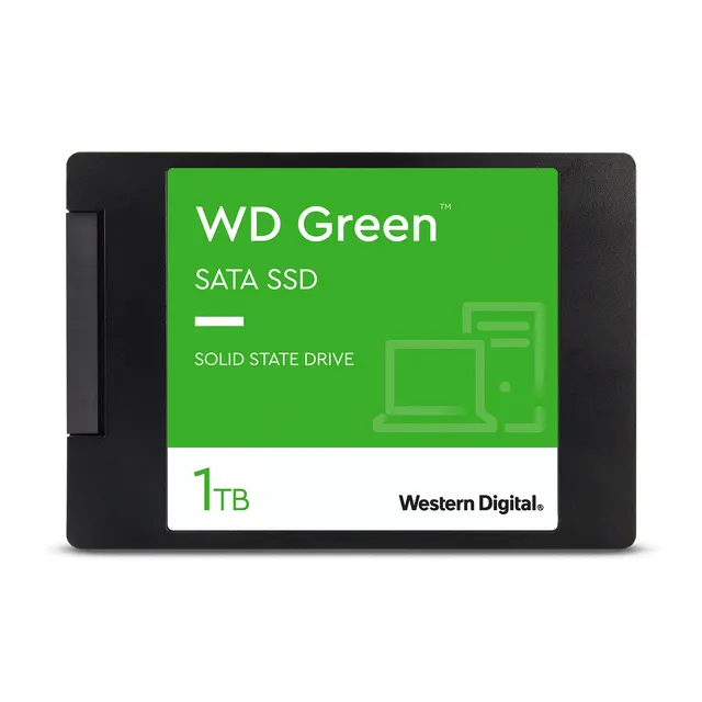 WD SSD SATA3 1TB 544/465 (Green