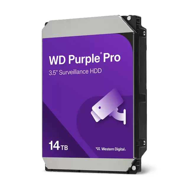 Western Digital HDD 14TB 3.5" Sata Cache Purple Pro WD142PURP