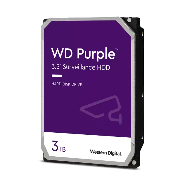 Western Digital HDD 3TB Sata Iii Intel Power Purple