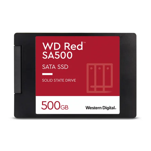Western Digital SSD 3D Nand SATA3 500GB 560/530 (Red)