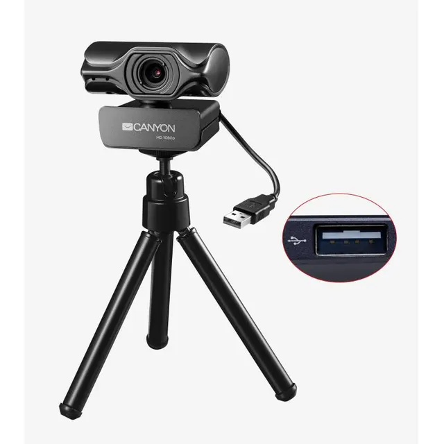 Canyon Webcam 2K Quad HD Live Streaming CNS-CWC6N