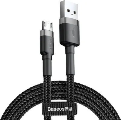 Baseus USB to Micro USB 3 Meters Black Grey CAMKLF-HG1