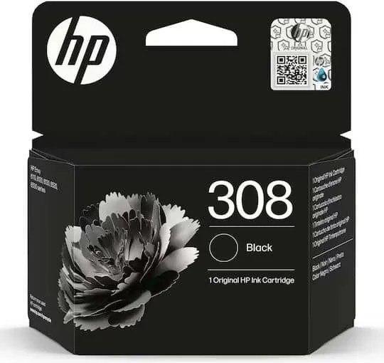 HP Ink Cartridge 308 Black 7FP21UE