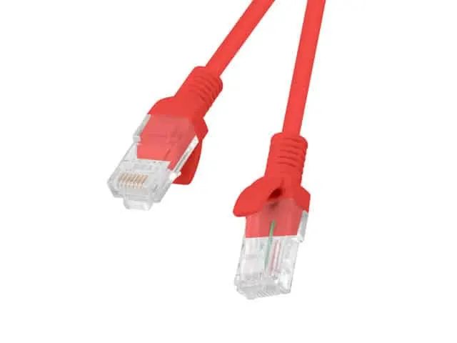 Value UTP Cable CAT6 0.25M Red